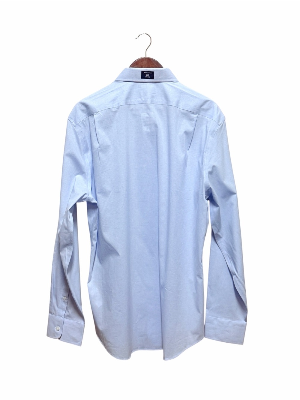 J.Crew Wrinkle-free dress shirt in White Pale Seascape size XL NWT - Picture 3 of 7
